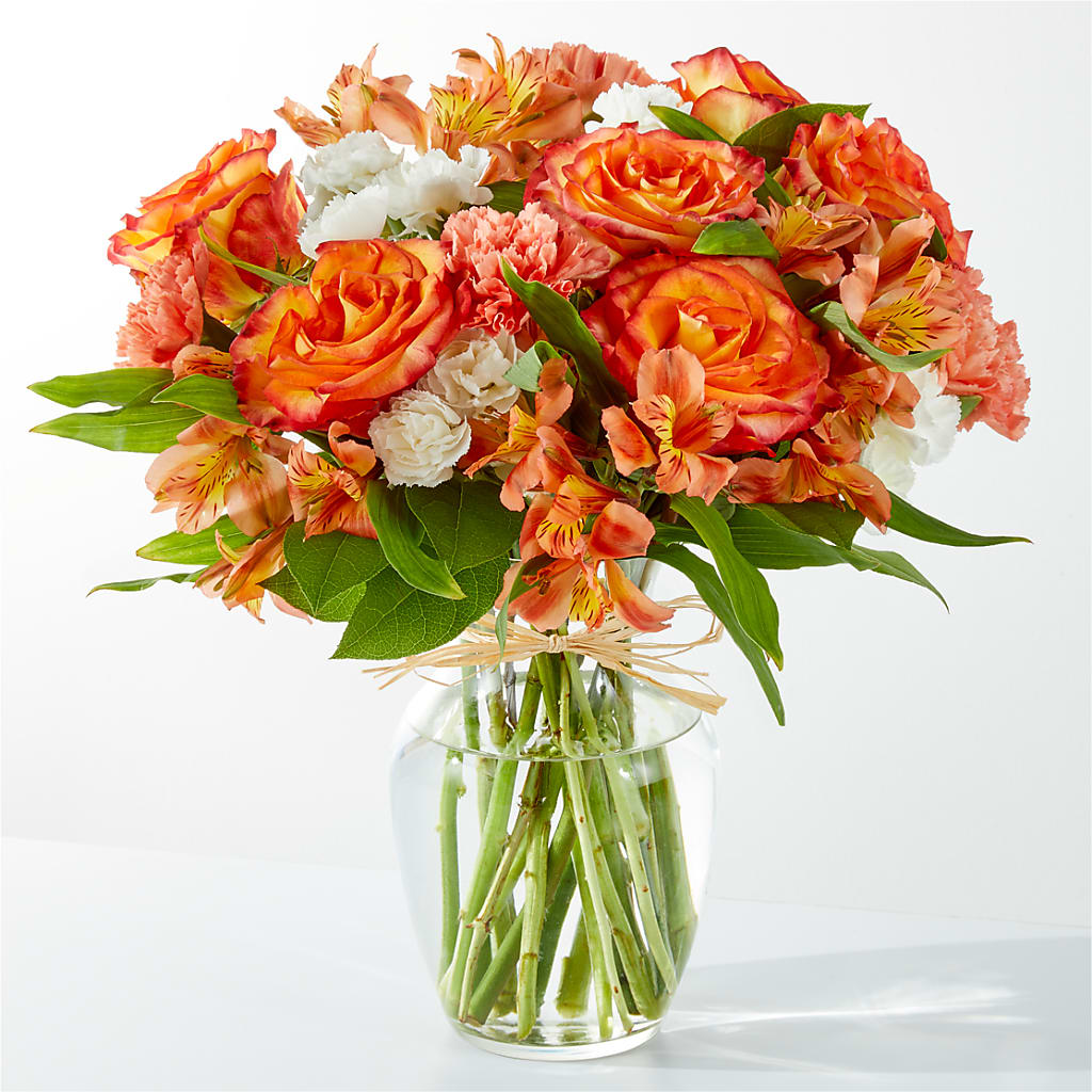 Apricot Glow Bouquet